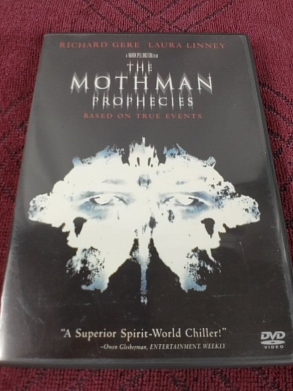 The Mothman Prophecies-2002-Thriller-Full & Widescreen Rated PG/13-DVD-Used
